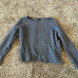 Grey Knit Sweater, Women or Girls